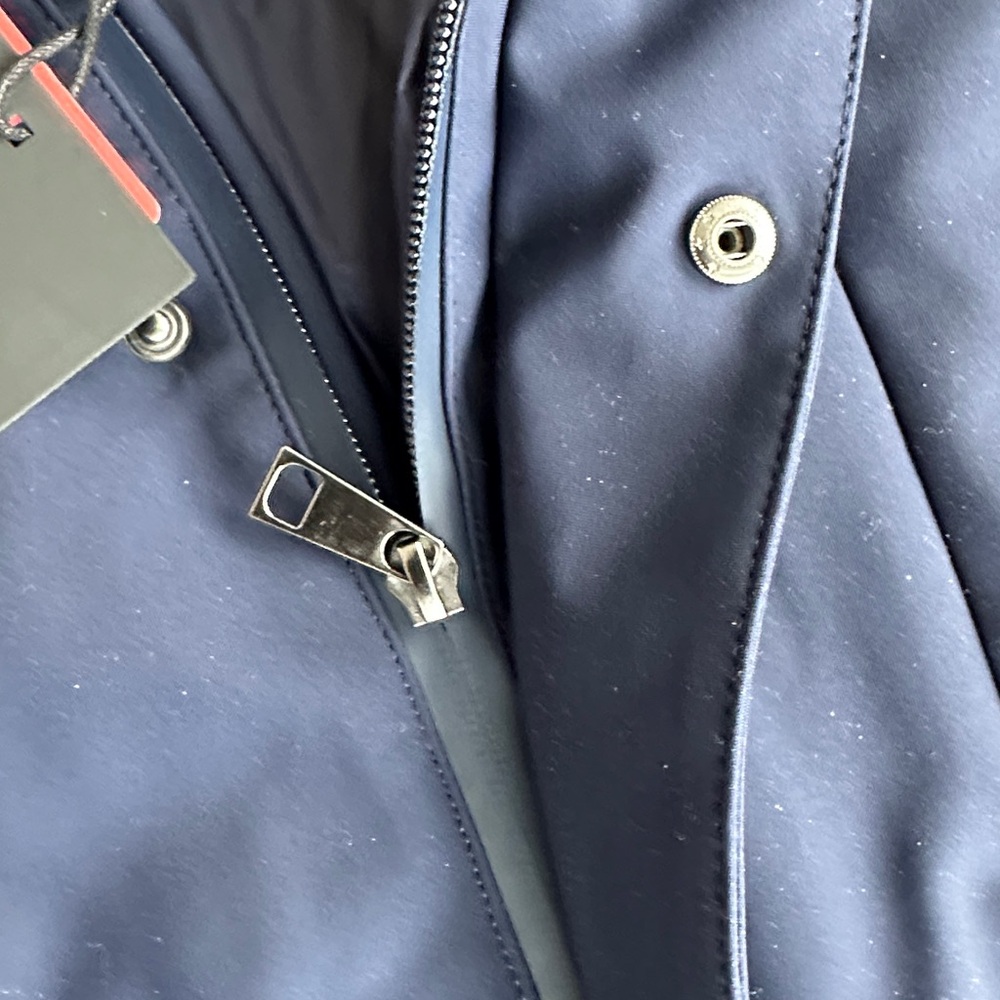 Bugatchi Dark Blue Performance Jacket - Picture 8 of 11